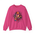 Neon Nightmare Freddy Krueger Sweatshirt | Retro Horror Splatter