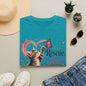 Rescue Love kitten heart butterfly T-Shirt | Rescue Love Repeat tee